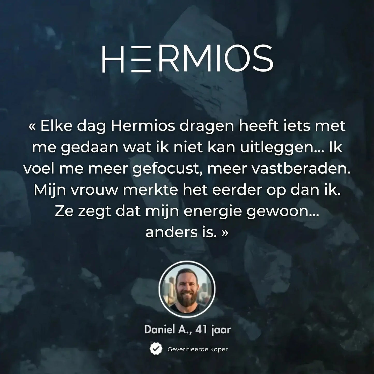 Bransoletka z hematytu Hermiosa