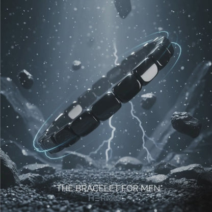 Bransoletka z hematytu Hermiosa